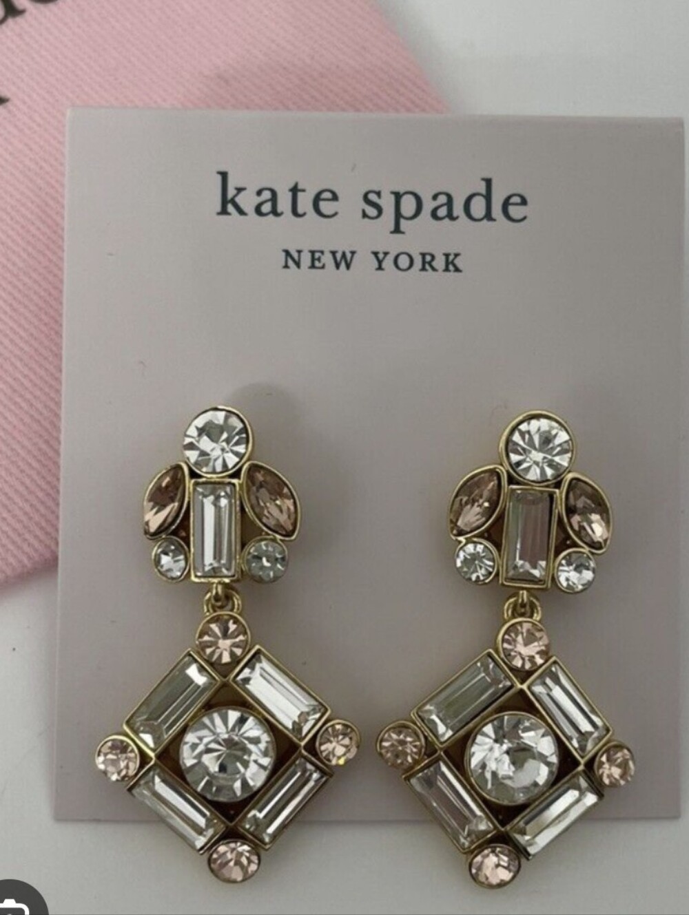 NWT kate spade Cocktails and Conversations Drop Earrings. Stunning 💎✨